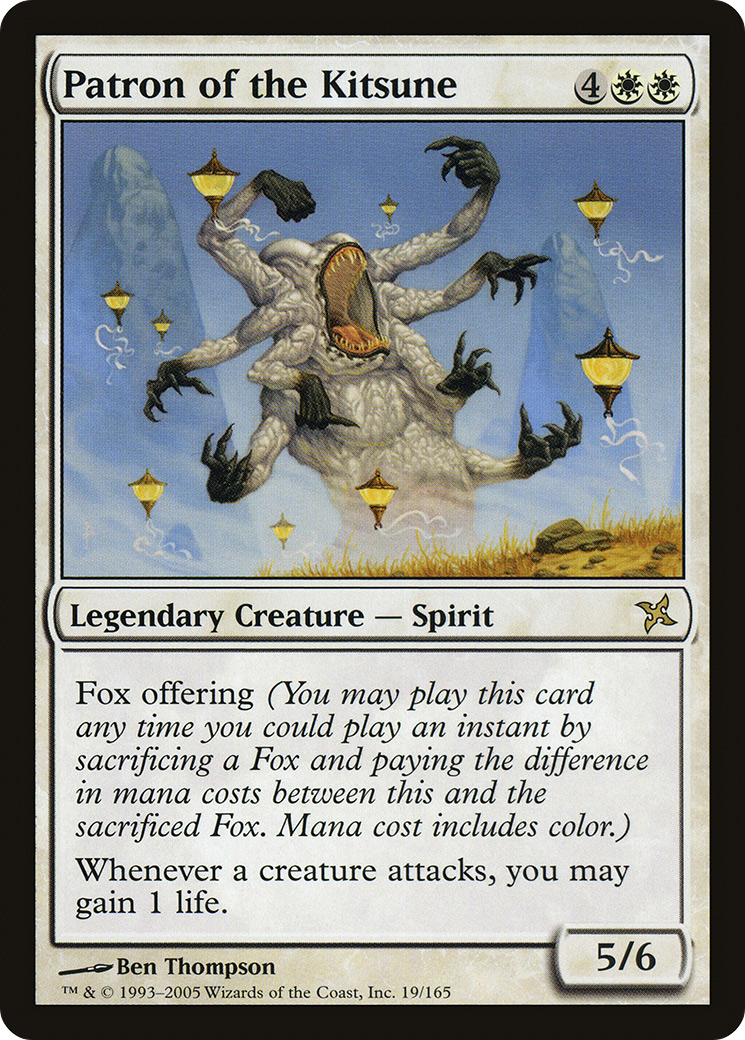 Patron of the Kitsune [Betrayers of Kamigawa] Foil