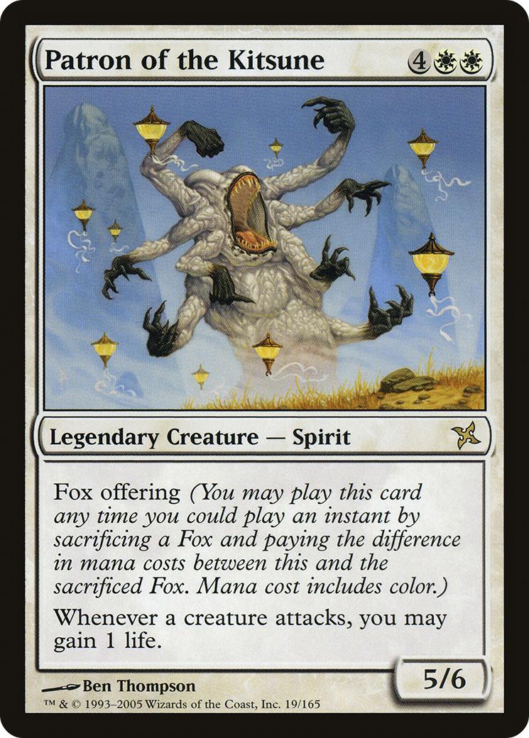 Patron of the Kitsune [Betrayers of Kamigawa] Foil