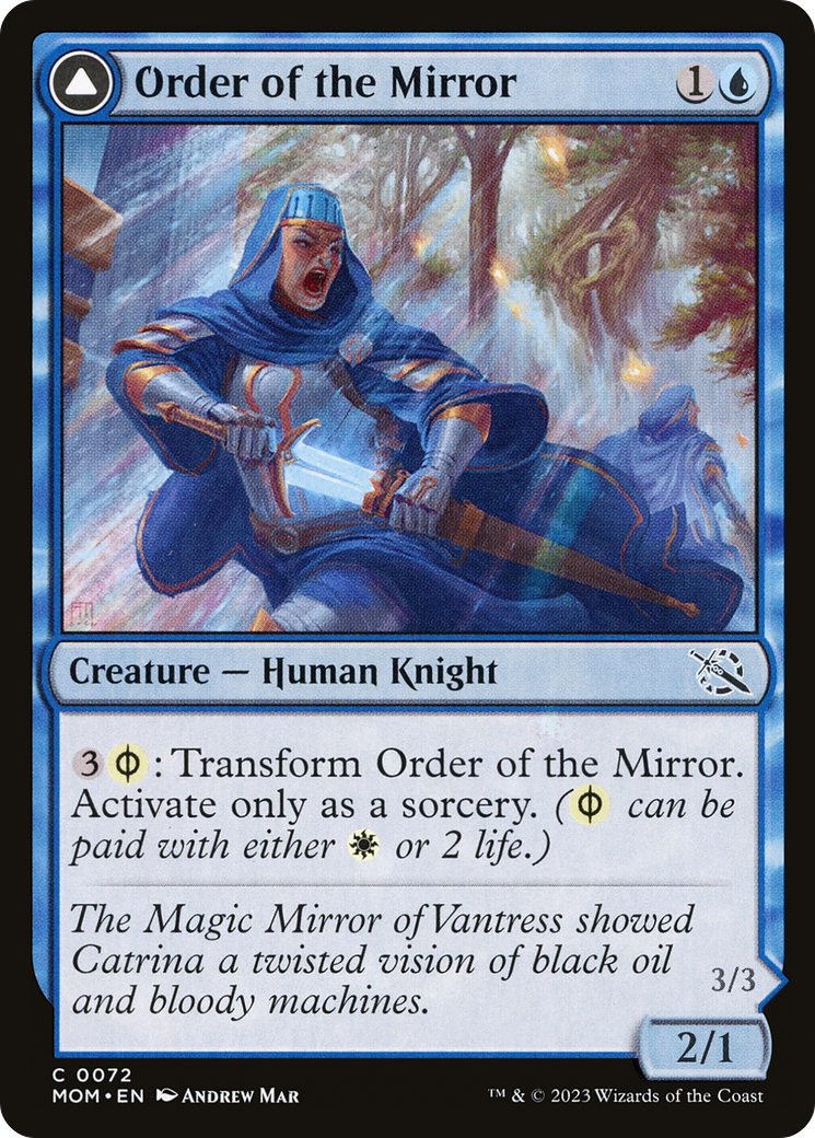 Order of the Mirror // Order of the Alabaster Host [March of the Machine] Foil