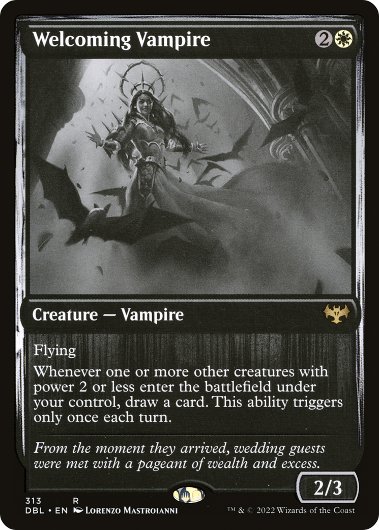 Welcoming Vampire [Innistrad: Double Feature] Foil