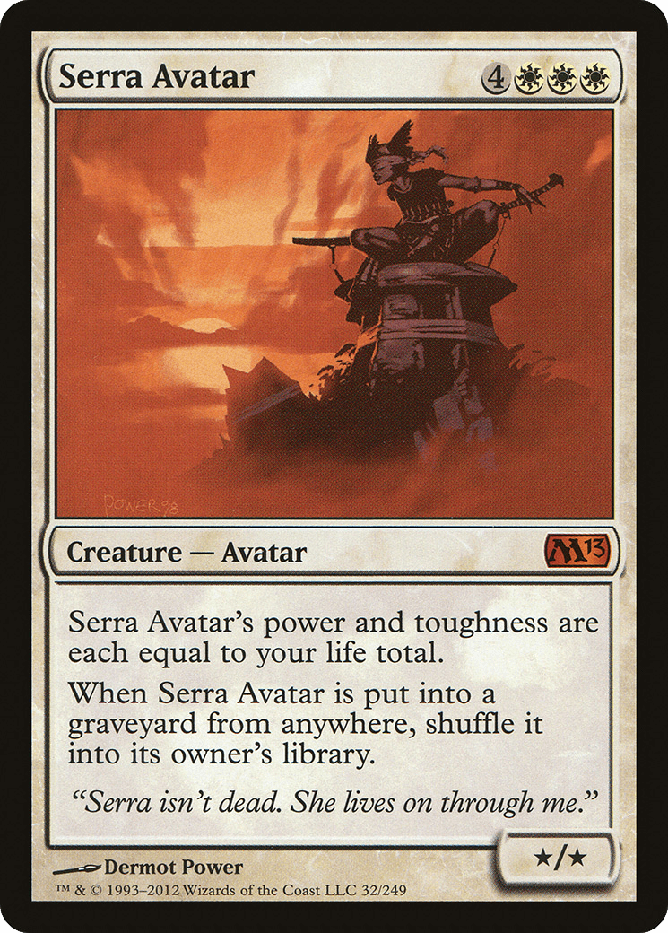 Serra Avatar [Magic 2013] Foil