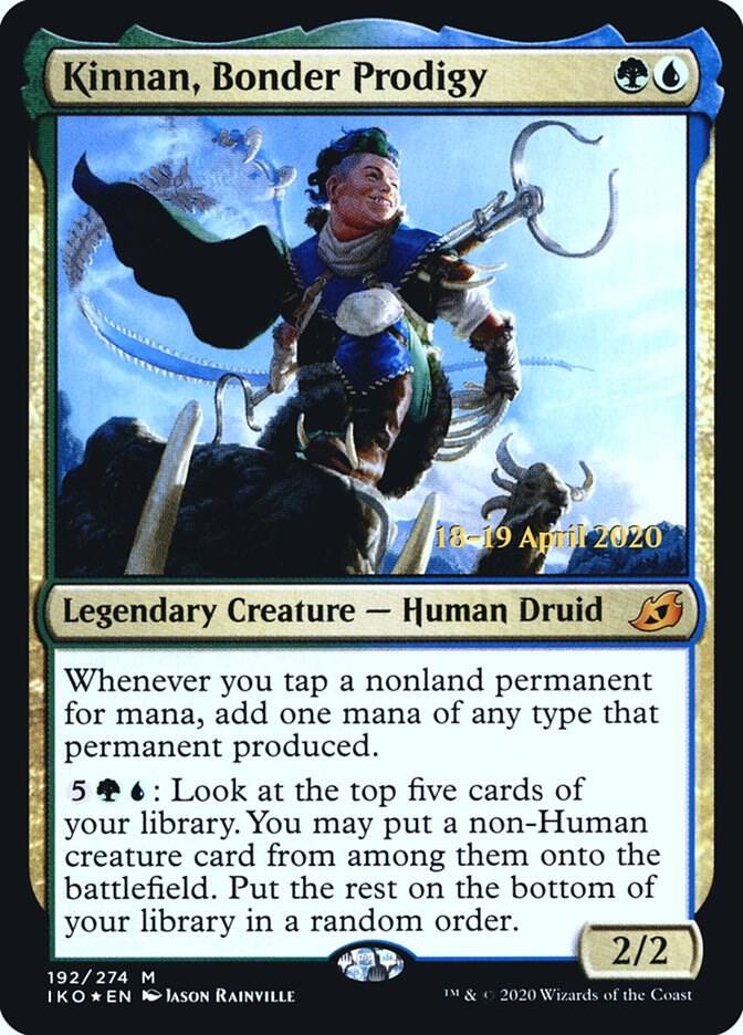 Kinnan Bonder Prodigy 192s/137 (Prerelease Cards)  - Foil