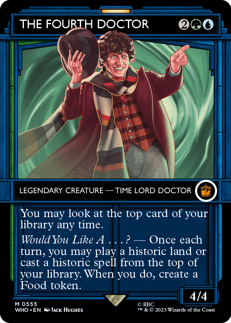 The Fourth Doctor (Showcase) [Doctor Who] Foil