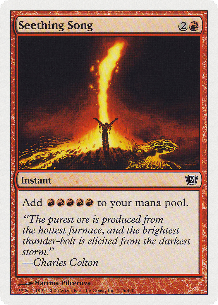 Seething Song [Ninth Edition] Foil