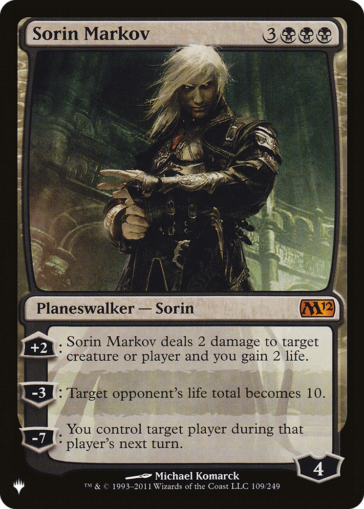 Sorin Markov |  (M12-109) [The List]