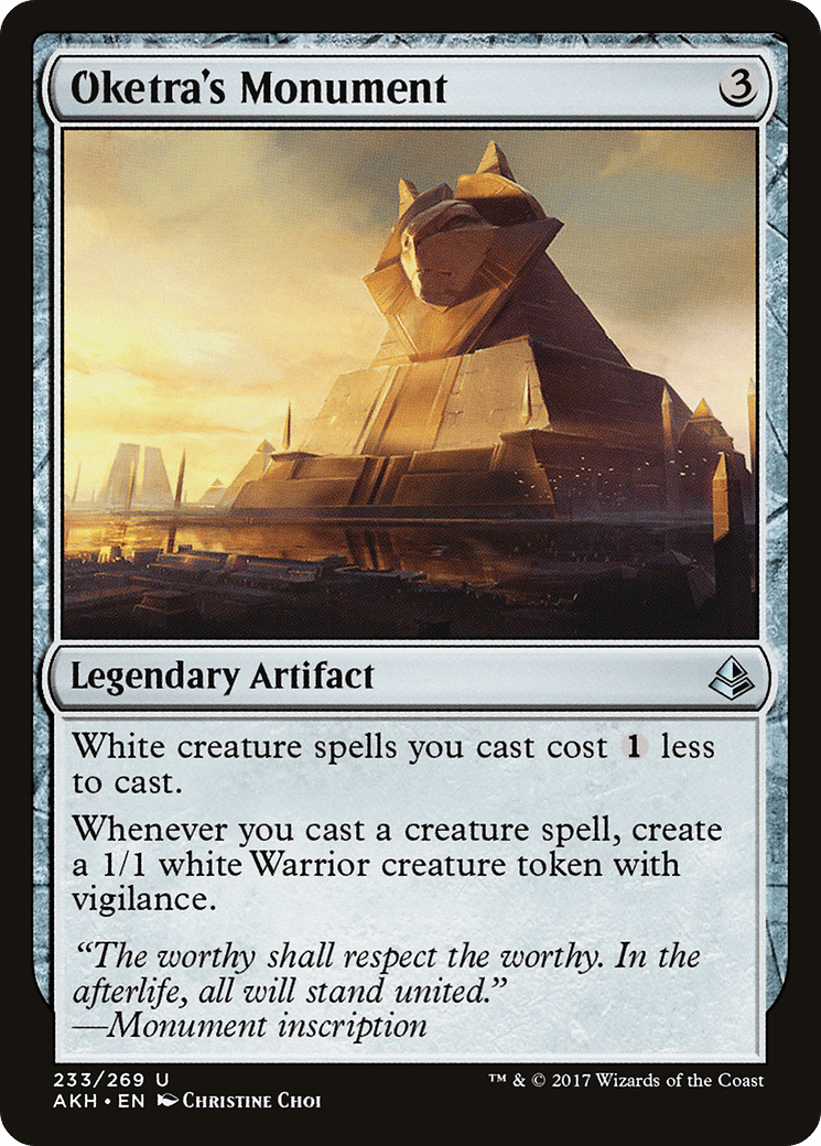 Oketra's Monument [Amonkhet] Foil