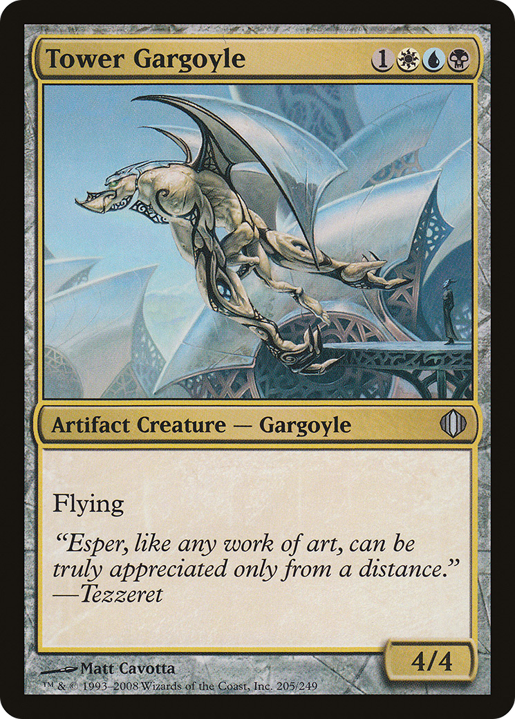 Tower Gargoyle [Shards of Alara] Foil