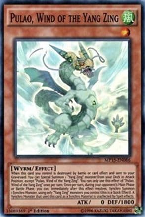 Pulao, Wind of the Yang Zing [MP15-EN086] Super Rare