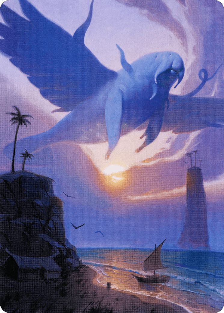 Aeromoeba // Aeromoeba (AMH2-011) - Modern Horizons 2 Art Series (Borderless) Foil