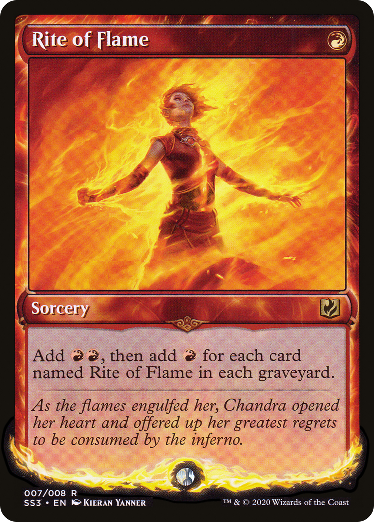 Rite of Flame [Signature Spellbook: Chandra] Foil