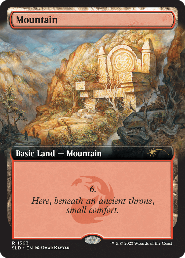 Mountain (1363) [Secret Lair Drop Series] Foil