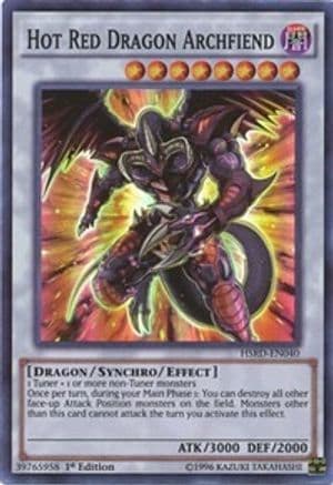 Hot Red Dragon Archfiend [HSRD-EN040] Super Rare