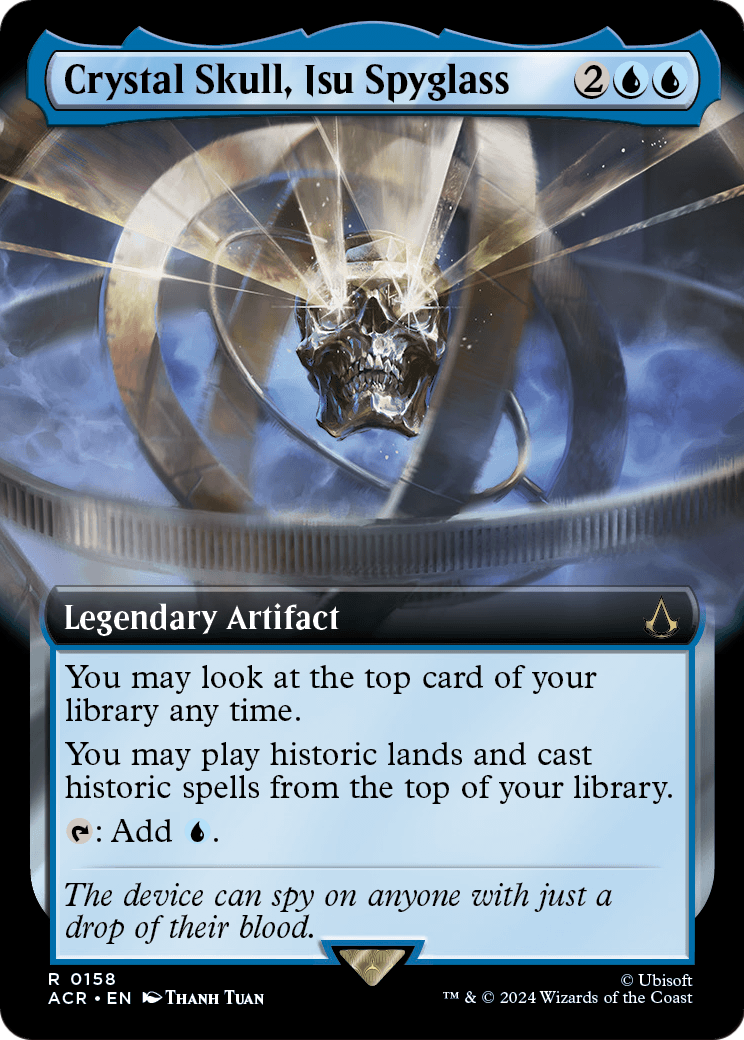 Crystal Skull, Isu Spyglass (Extended Art) [Assassin's Creed] Foil
