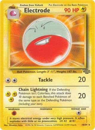 Electrode 018/64 - Jungle 1st Edition