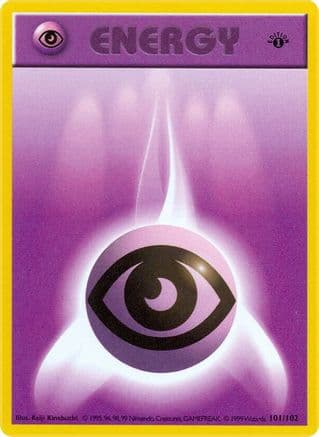 Psychic Energy 101  - Unlimited Base Set Shadowless - Common