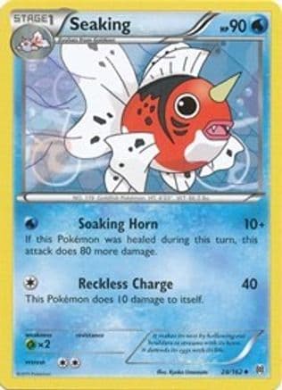 Seaking 028/162 - XY  BREAKthrough Reverse Holofoil
