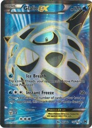 Glalie EX (Full Art) 155/162 - XY  BREAKthrough Holofoil