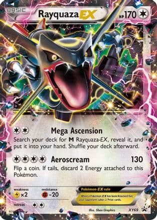 Rayquaza EX (Shiny) XY69  - Holofoil XY Promos - Promo