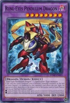 Rune-Eyes Pendulum Dragon [SDMP-EN043] Common