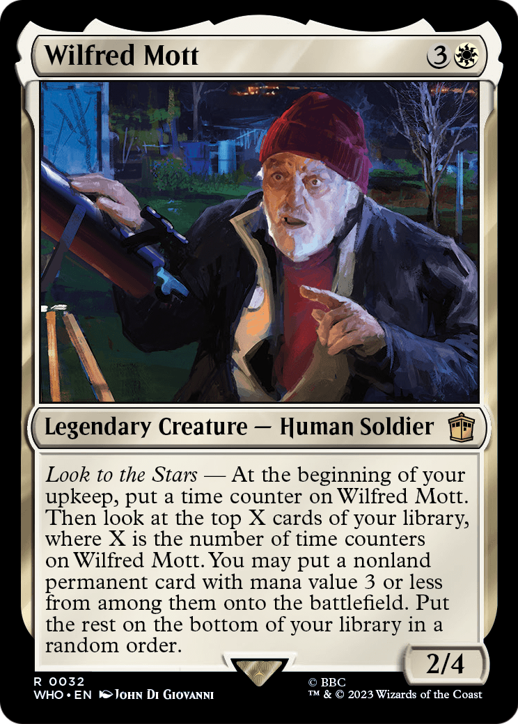 Wilfred Mott [Doctor Who] Foil