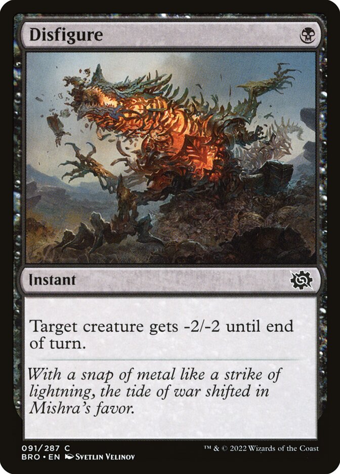 Disfigure 91/287 (The Brothers' War) 