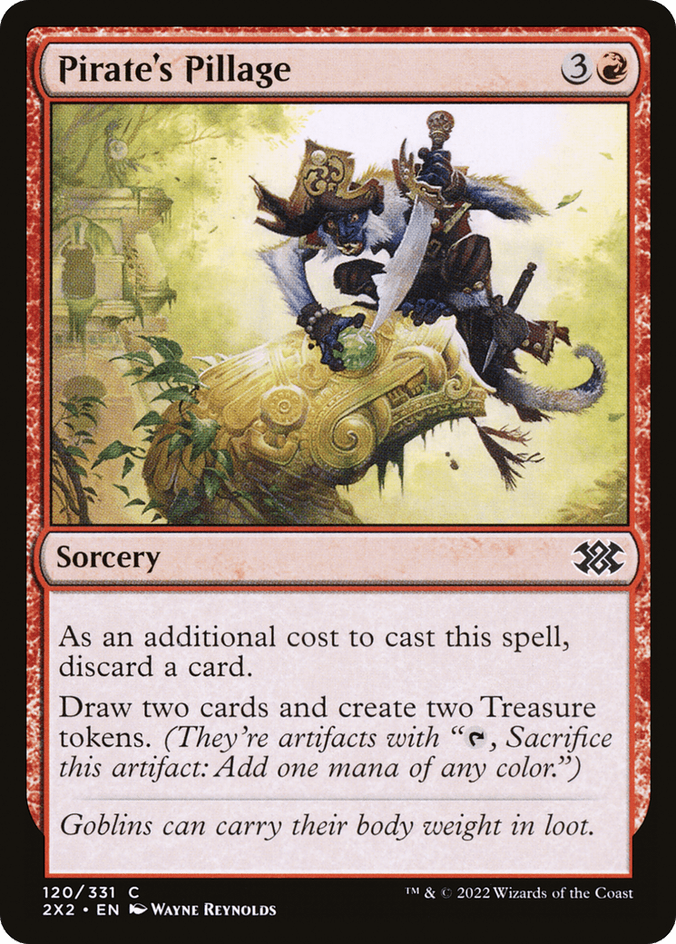 Pirate's Pillage [Double Masters 2022] Foil