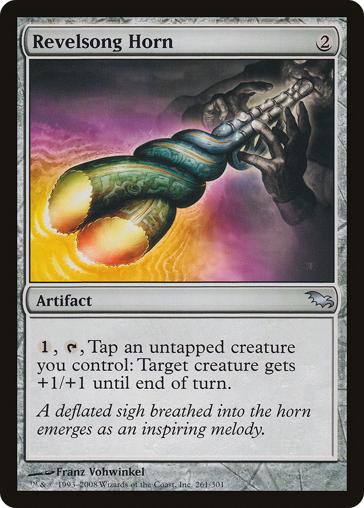 Revelsong Horn [Shadowmoor] Foil