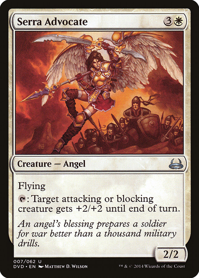 Serra Advocate 7/62 (Duel Decks: Anthology) 