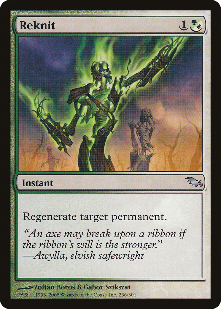 Reknit [Shadowmoor] Foil