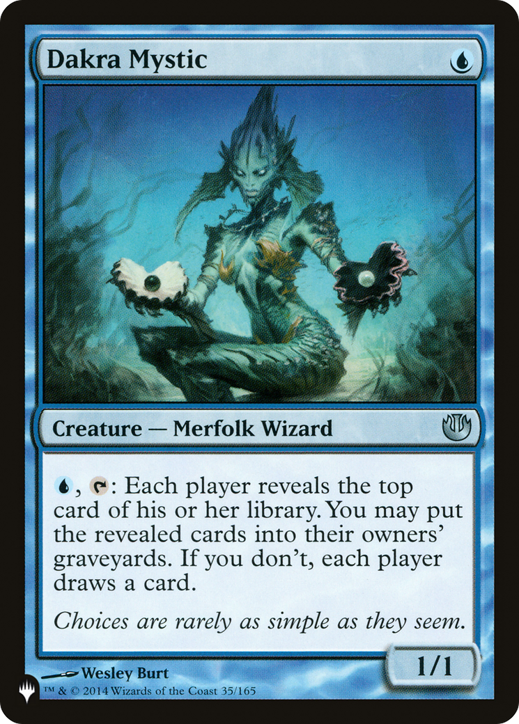 Dakra Mystic |  (JOU-35) [The List]