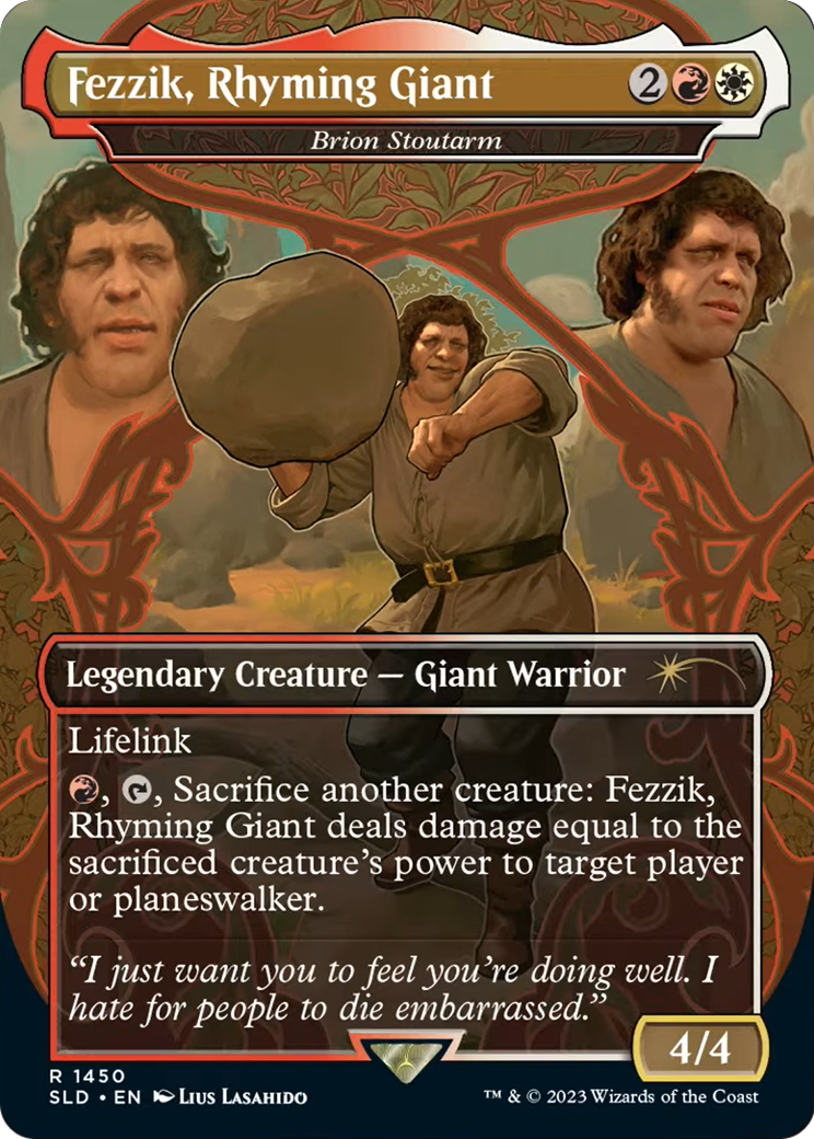 Fezzik, Rhyming Giant - Brion Stoutarm [Secret Lair Drop Series] Foil
