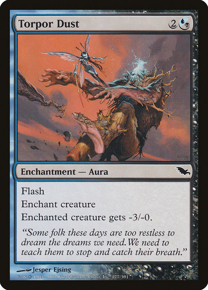 Torpor Dust 177/301 (Shadowmoor) 