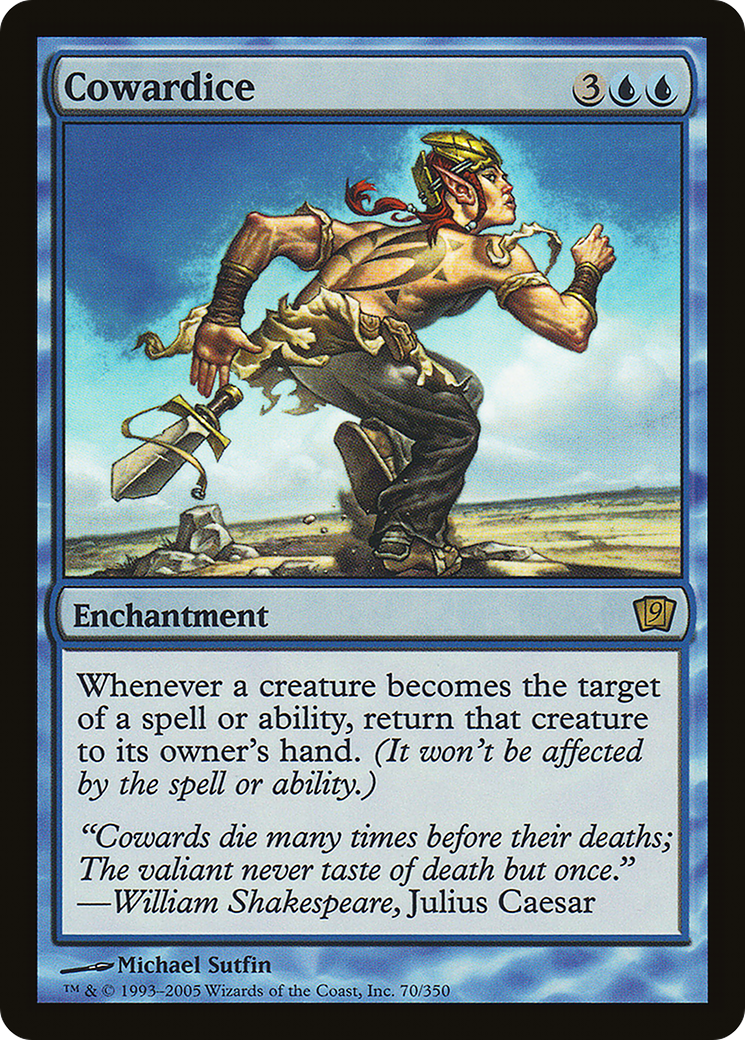 Cowardice [Ninth Edition] Foil