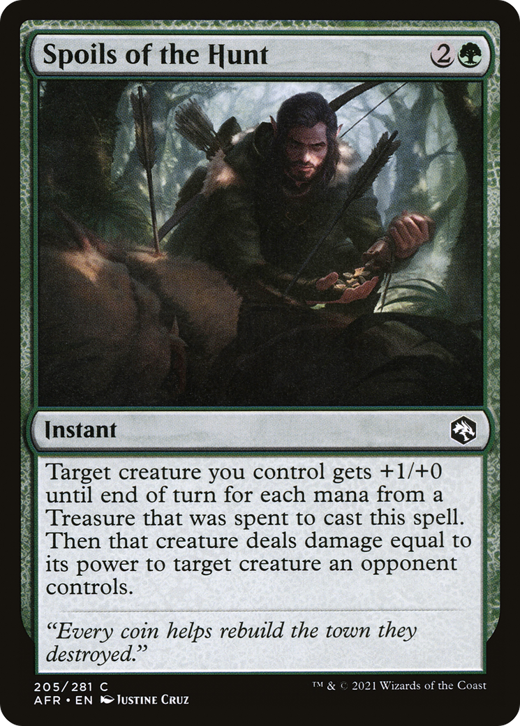 Spoils of the Hunt [Dungeons & Dragons: Adventures in the Forgotten Realms] Foil