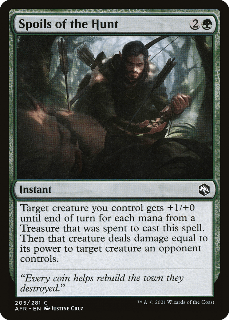 Spoils of the Hunt [Dungeons & Dragons: Adventures in the Forgotten Realms] Foil