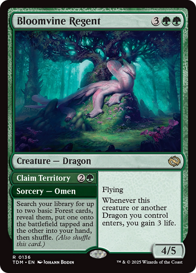 Bloomvine Regent (136) [Tarkir: Dragonstorm]
