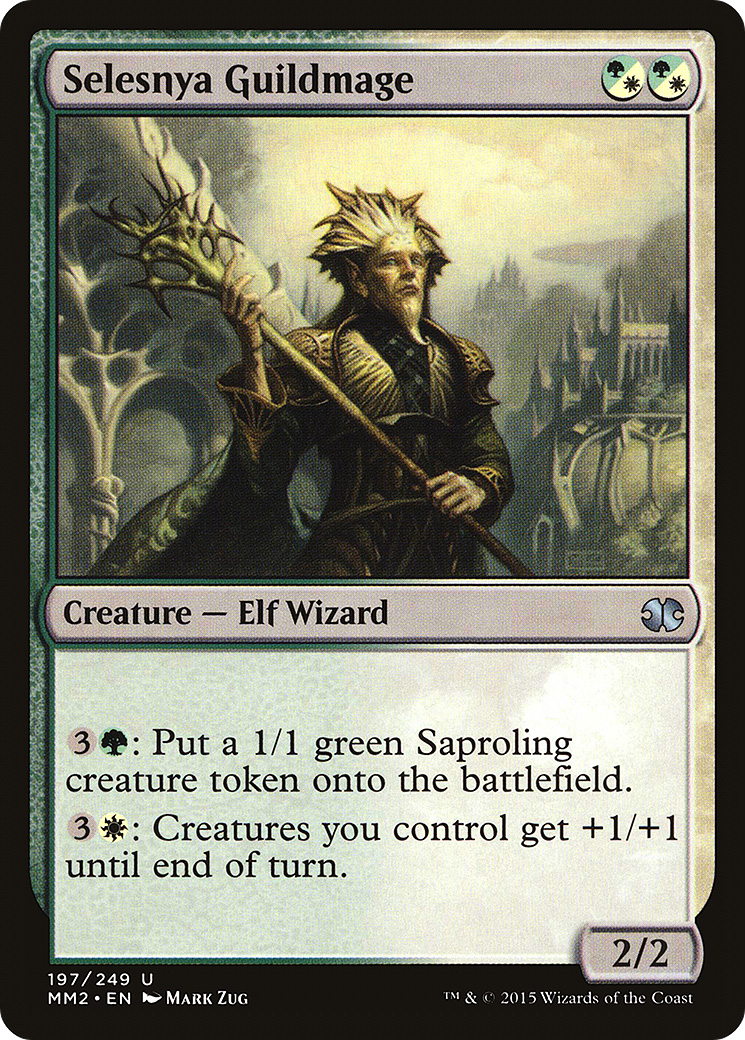 Selesnya Guildmage [Modern Masters 2015] Foil