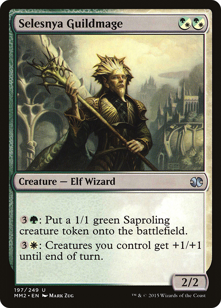 Selesnya Guildmage [Modern Masters 2015] Foil