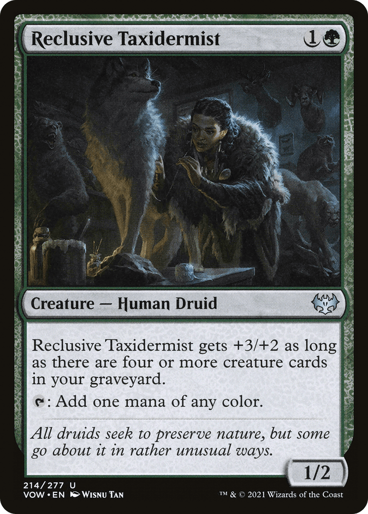 Reclusive Taxidermist [Innistrad: Crimson Vow] Foil