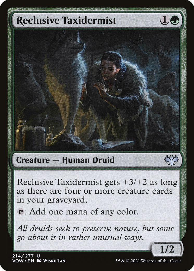 Reclusive Taxidermist [Innistrad: Crimson Vow] Foil