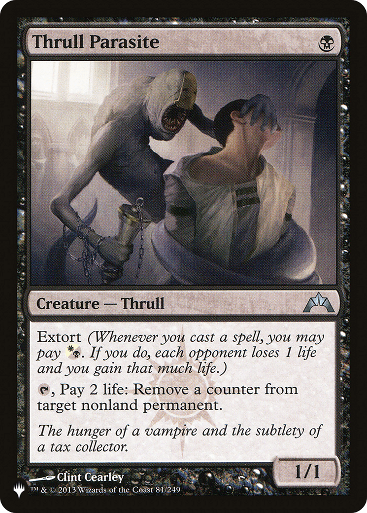 Thrull Parasite |  (GTC-81) [The List]