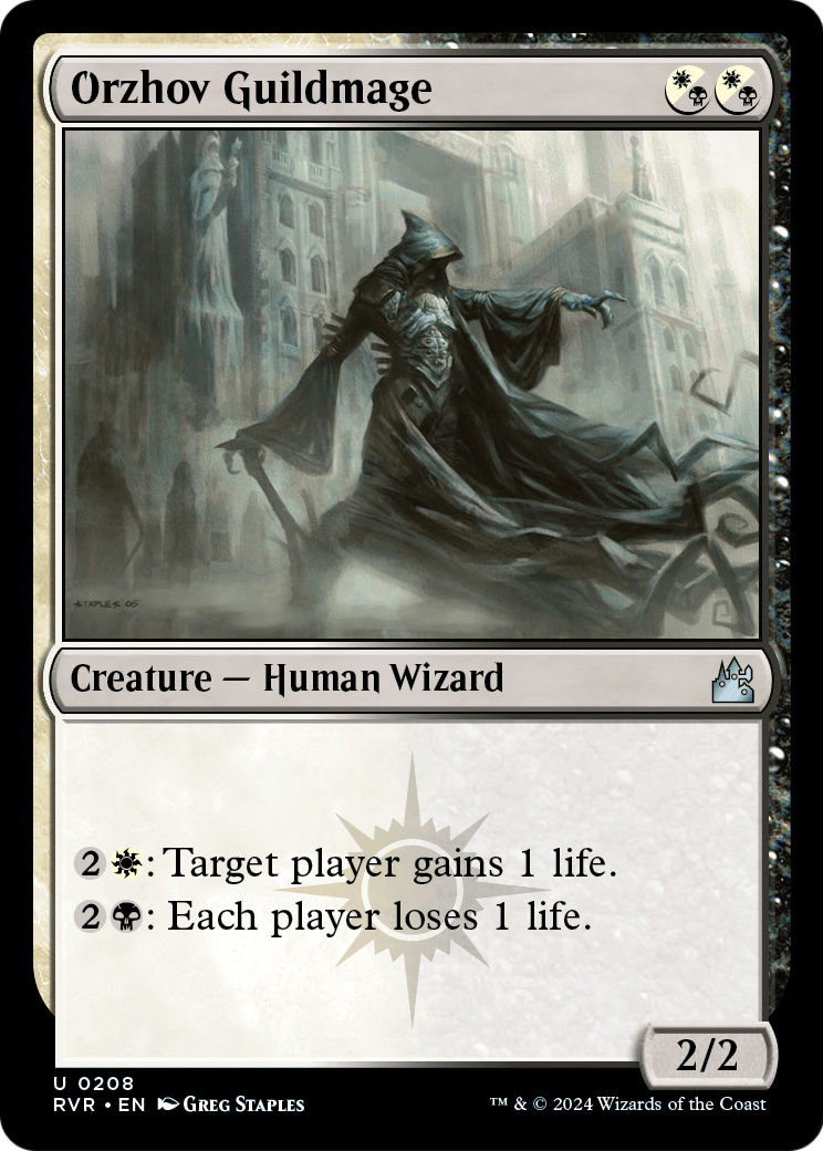 Orzhov Guildmage [Ravnica Remastered] Foil