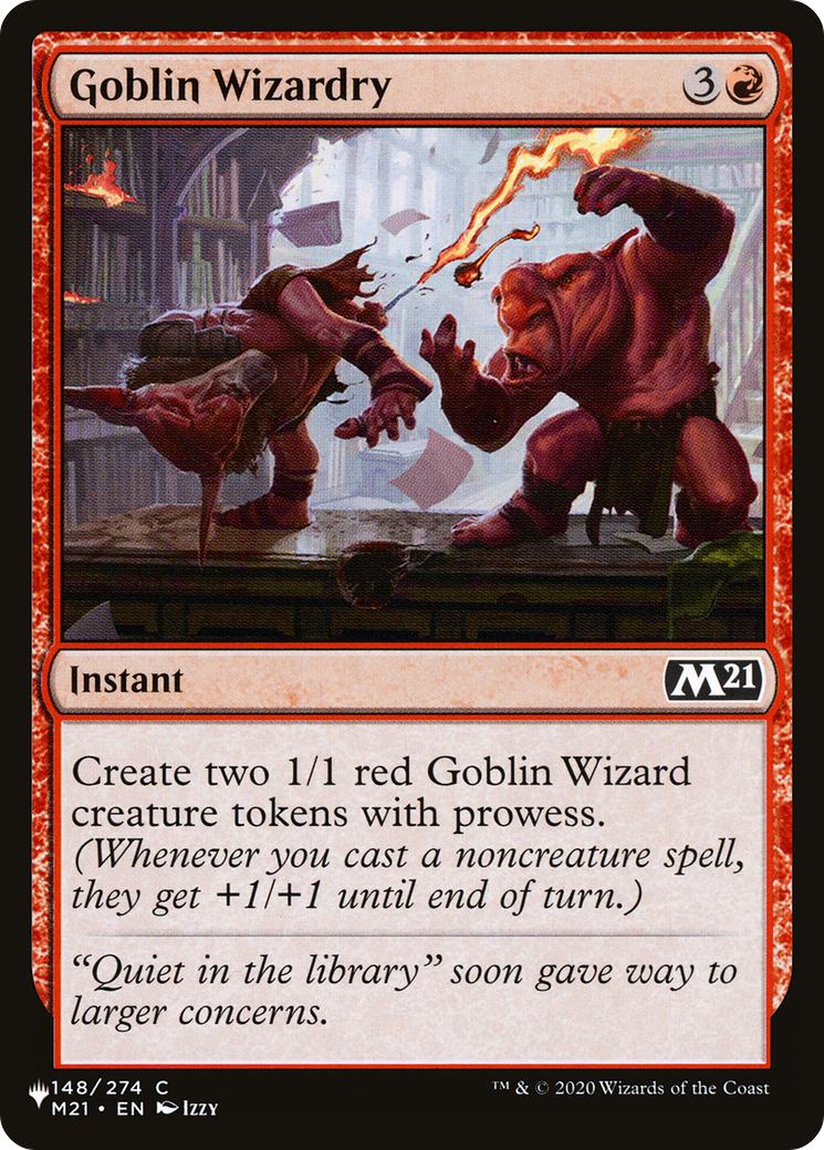 Goblin Wizardry |  (M21-148) [The List]