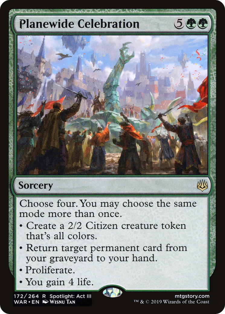 Planewide Celebration [War of the Spark] Foil
