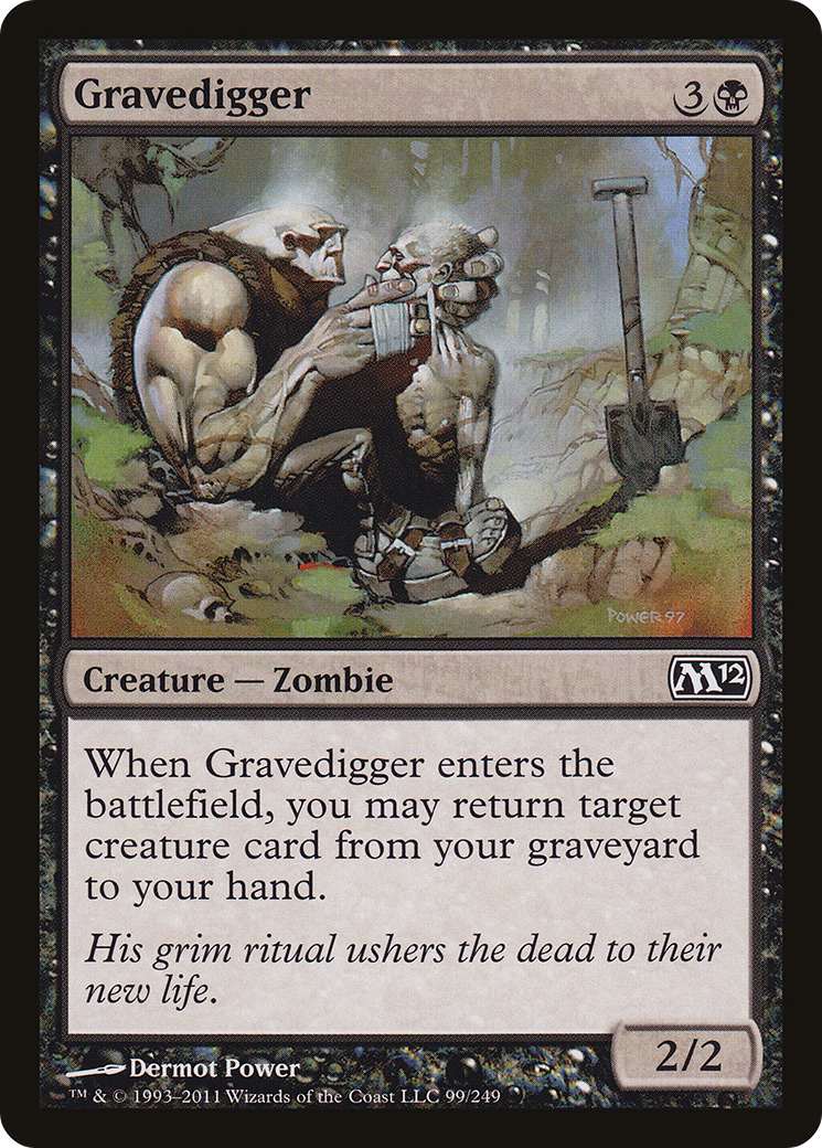 Gravedigger [Magic 2012] Foil
