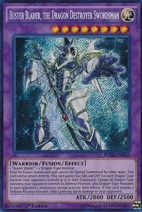 Buster Blader, the Dragon Destroyer Swordsman [BOSH-EN045] Secret Rare