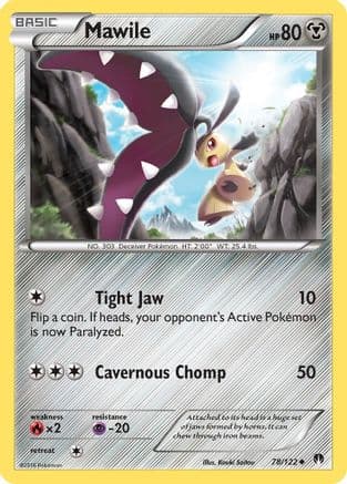 Mawile/122  XY  BREAKpoint - Uncommon