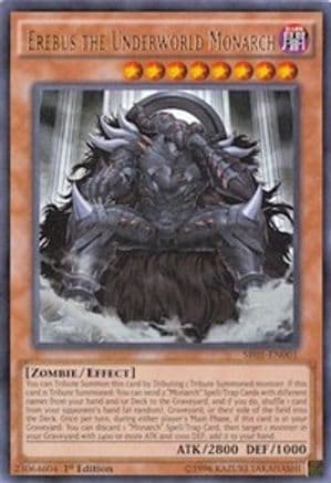 Erebus the Underworld Monarch [SR01-EN001] Ultra Rare