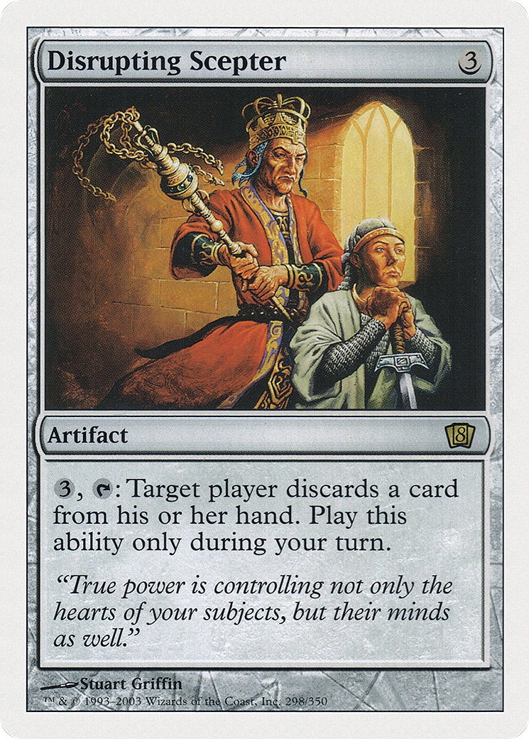 Disrupting Scepter [Eighth Edition] Foil