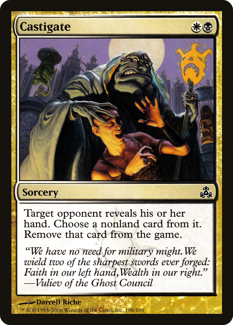 Castigate [Guildpact] Foil